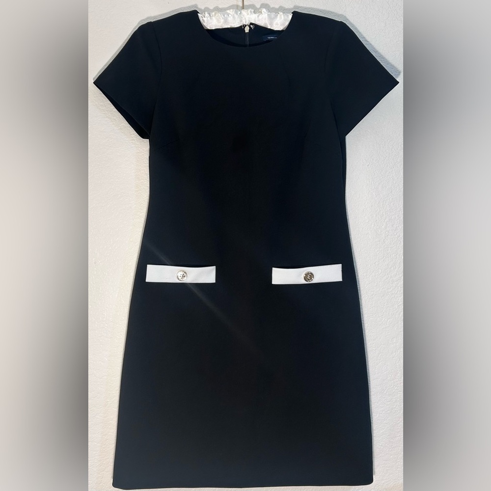 Tommy Hilfiger Black Sheath Mini Dress